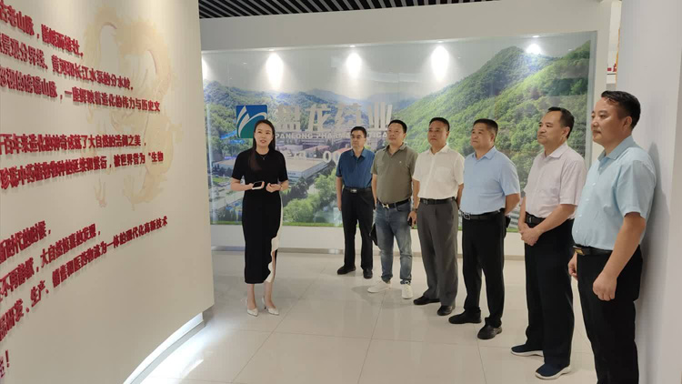 周德林一行拜訪西安市商洛商會和盤龍藥業(yè)集團主要領導